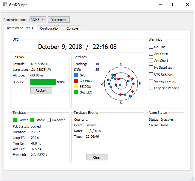 Standard częstotliwości GPS Stanford Research Systems FS 752 - zdjęcie 4