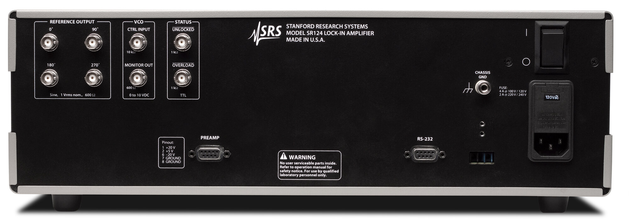 Wzmacniacz lock-in Stanford research systems SR2124 - zdjęcie 4